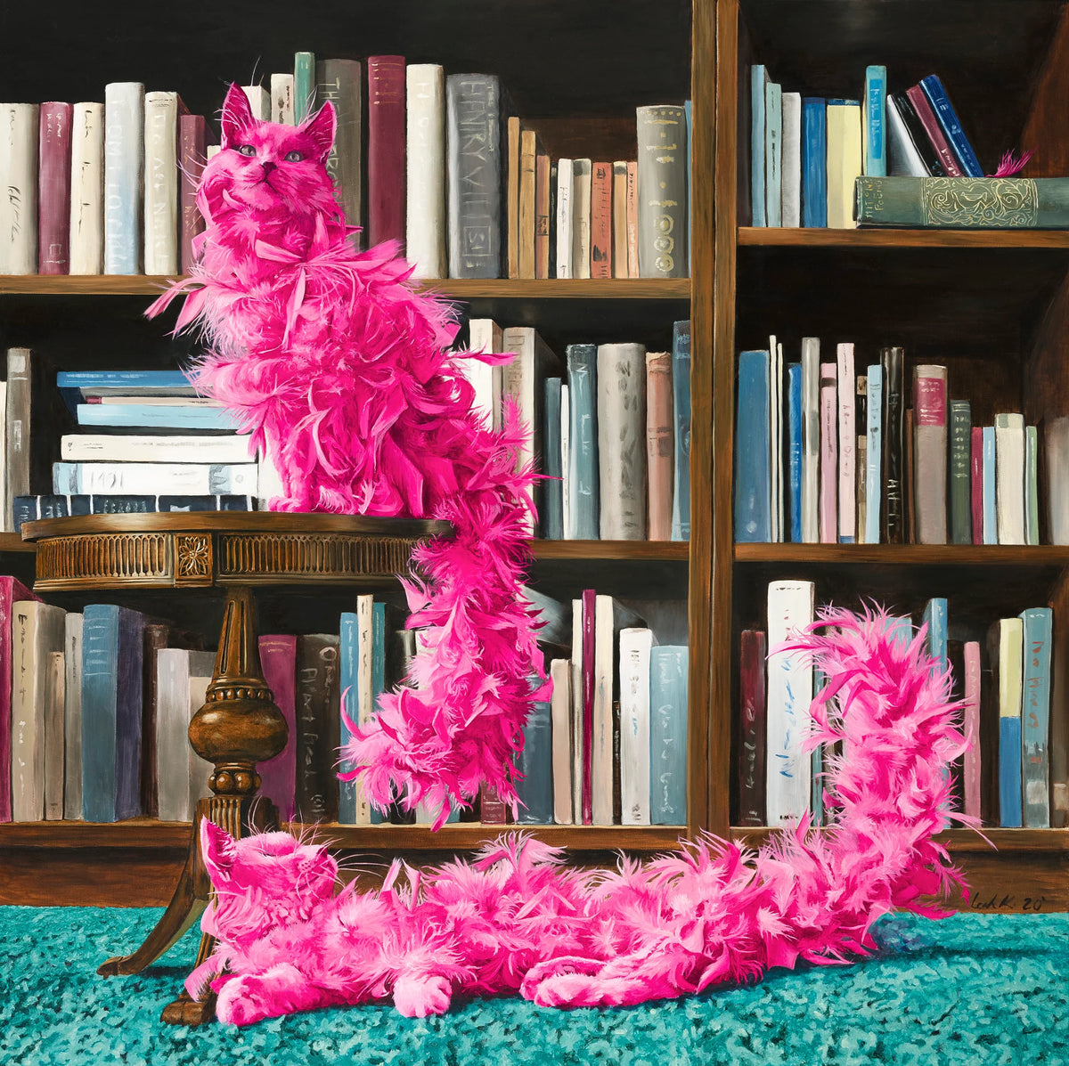 "Fine Feathered Friends" Print by Leah Kiser