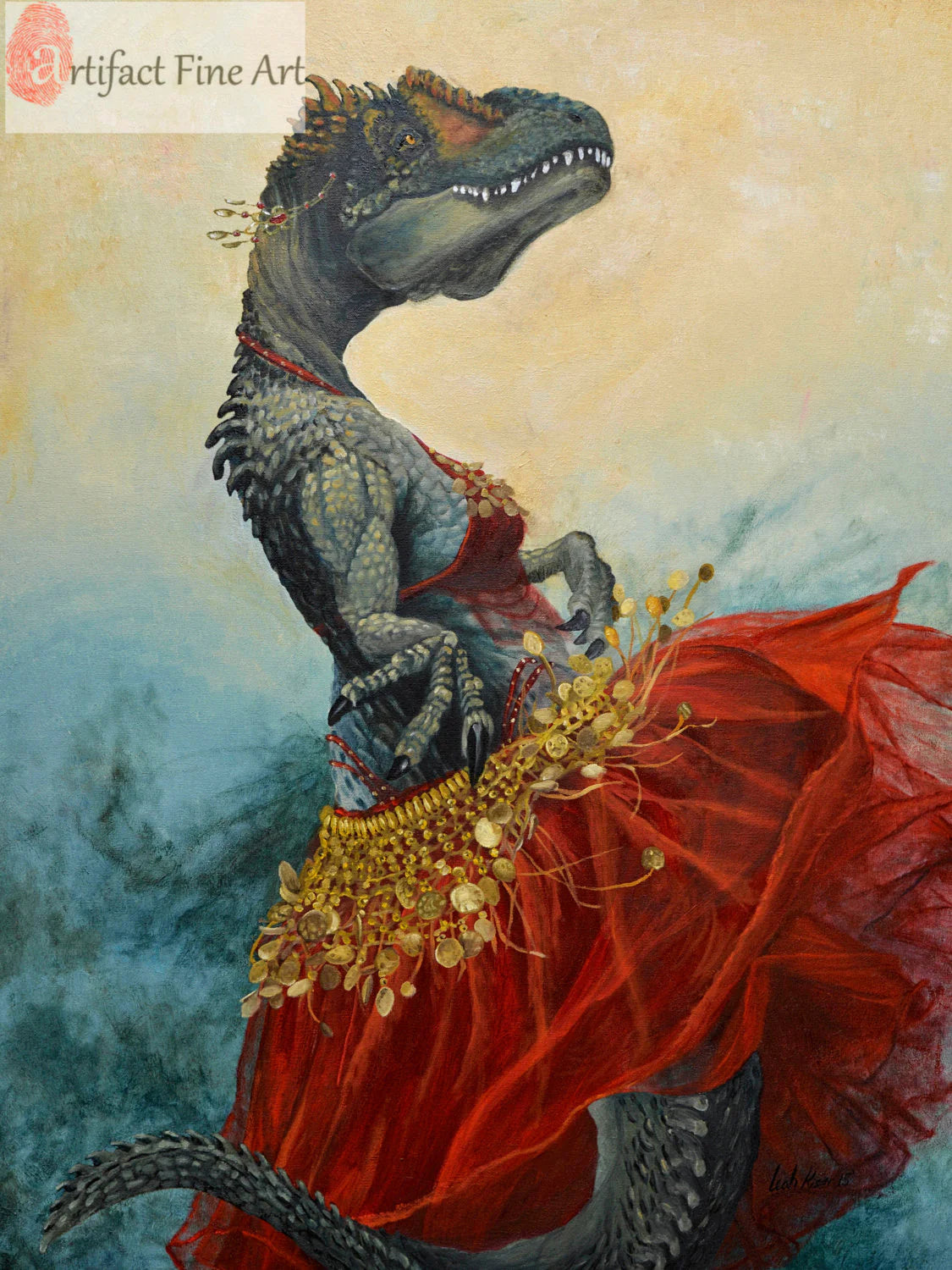 "Belly Dancer" Print by Leah Kiser