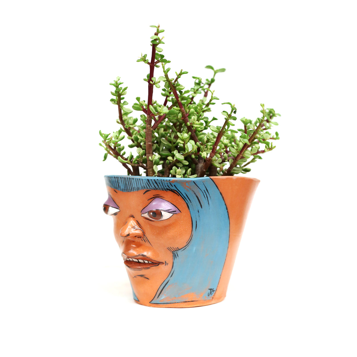 7" Face Planter by Jennifer Gross