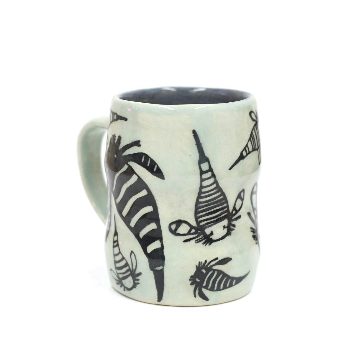 Eurypterid Fossil Mug by Paula Weiss