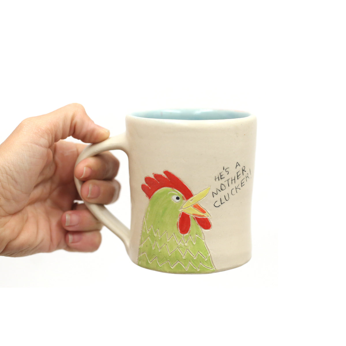 The Big Peep Mug by Paula Weiss