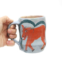 Laughing Burro Mug by Paula Weiss
