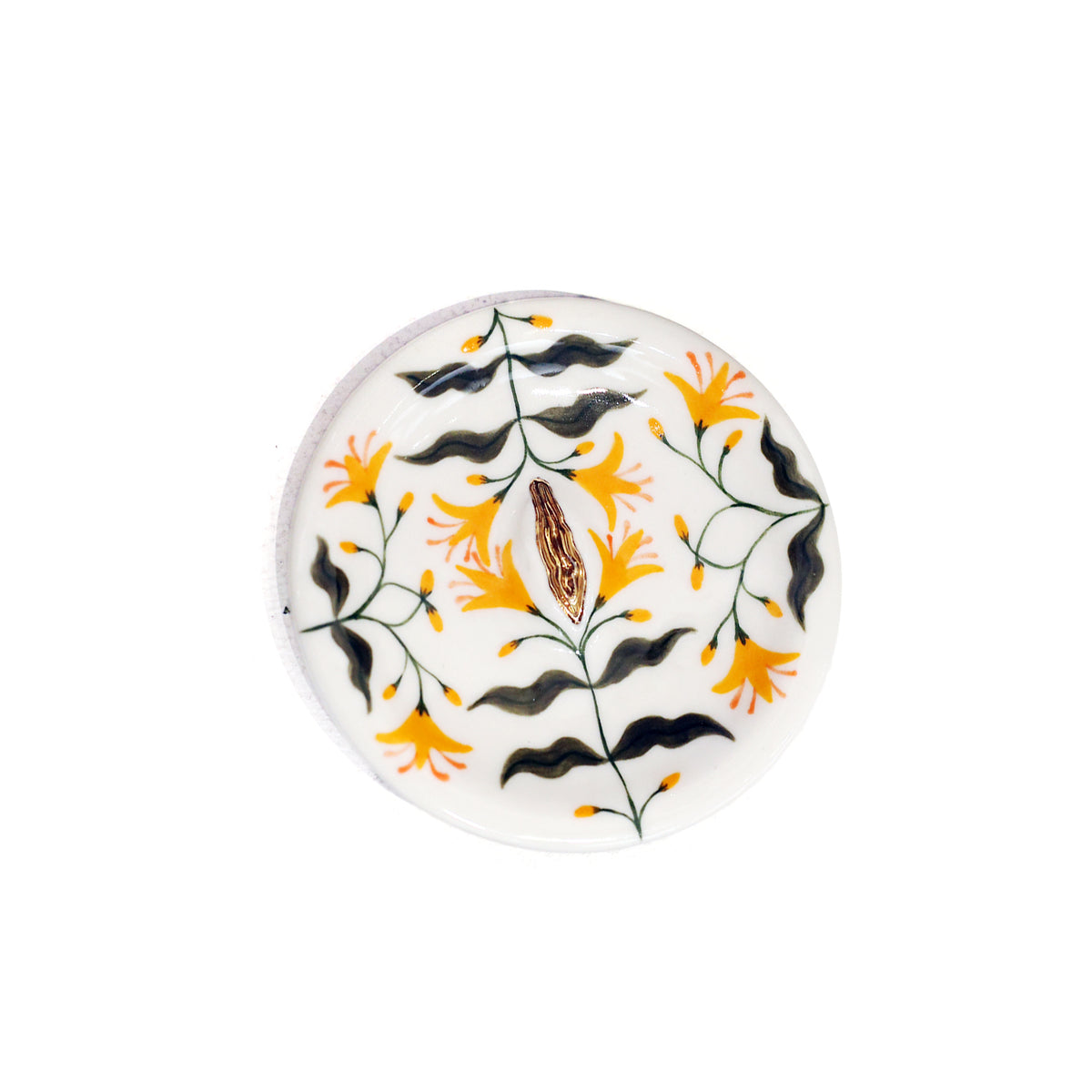 Vulva Dish by Annette Provenzo