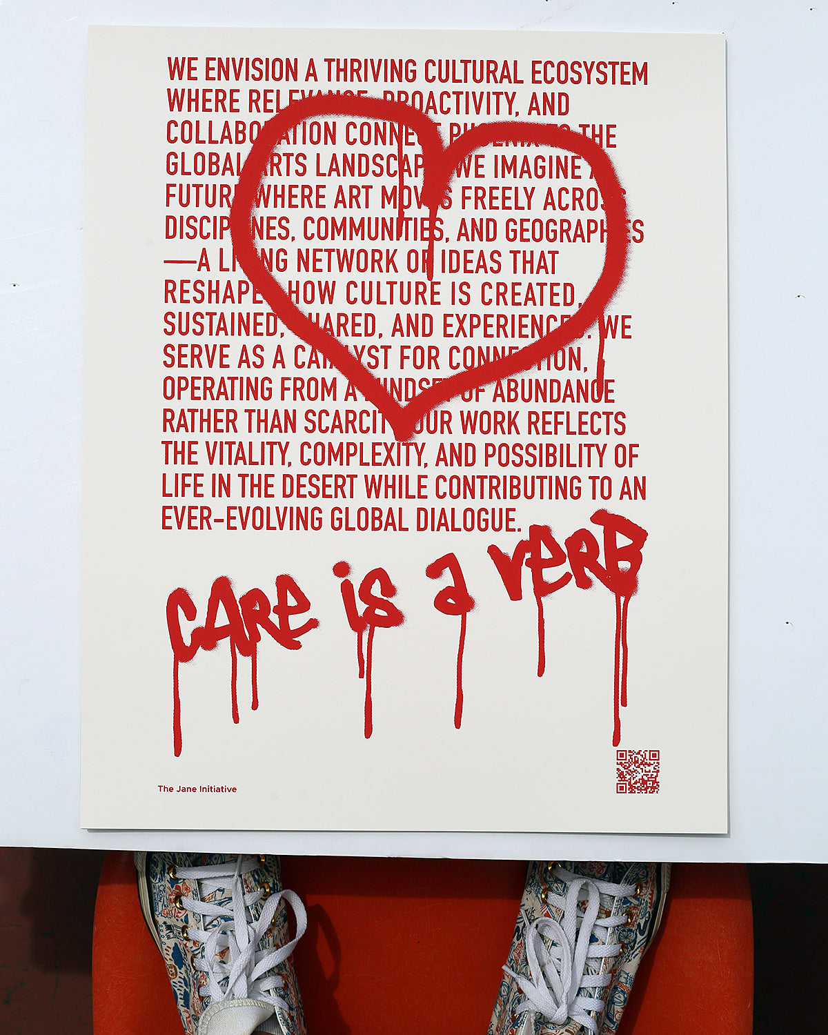 care is a verb