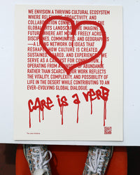care is a verb