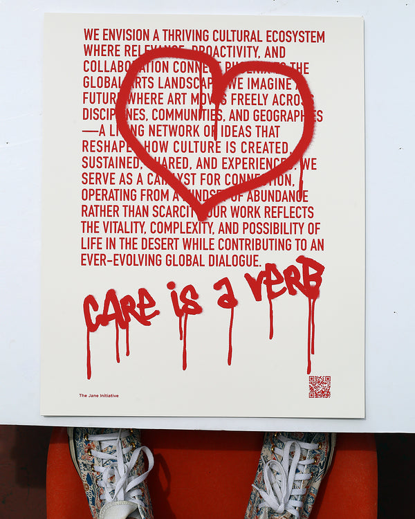 care is a verb