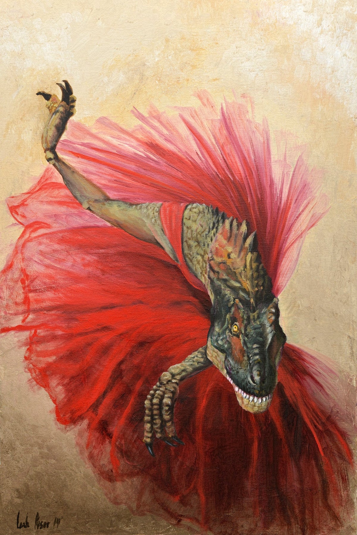 "Red" Print by Leah Kiser