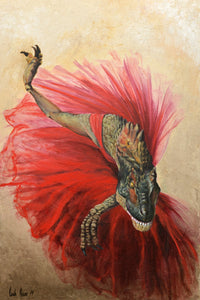 "Red" Print by Leah Kiser