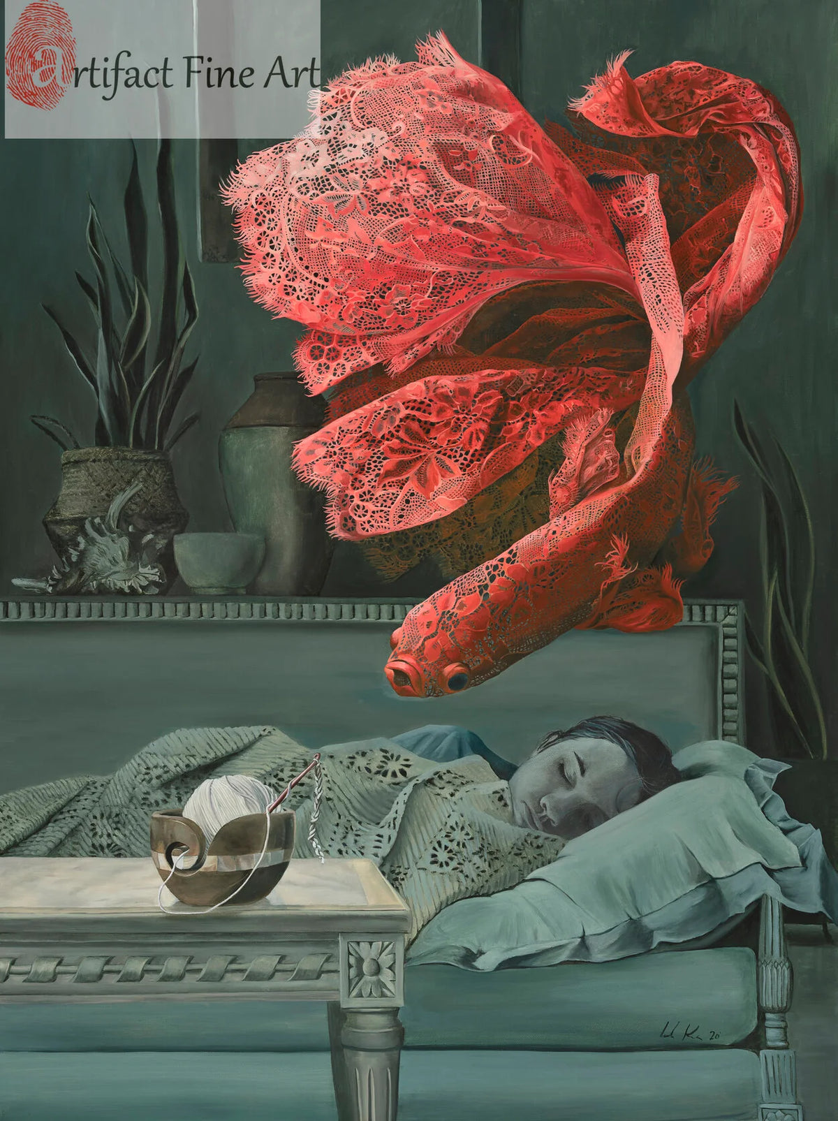 "Hooker's Dream" Print by Leah Kiser