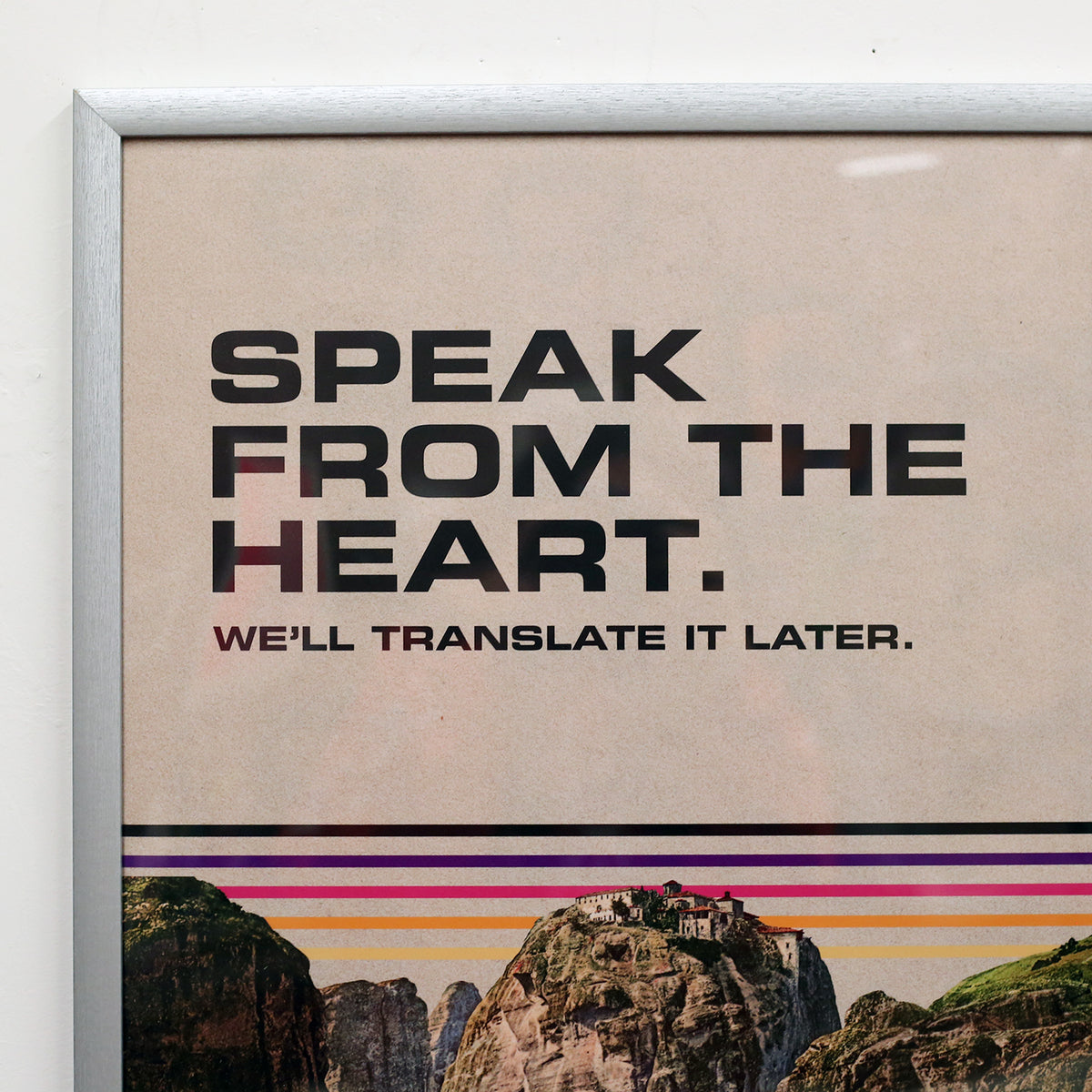 TULI Poster (Framed) by Safwat Saleem