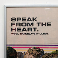 TULI Poster (Framed) by Safwat Saleem