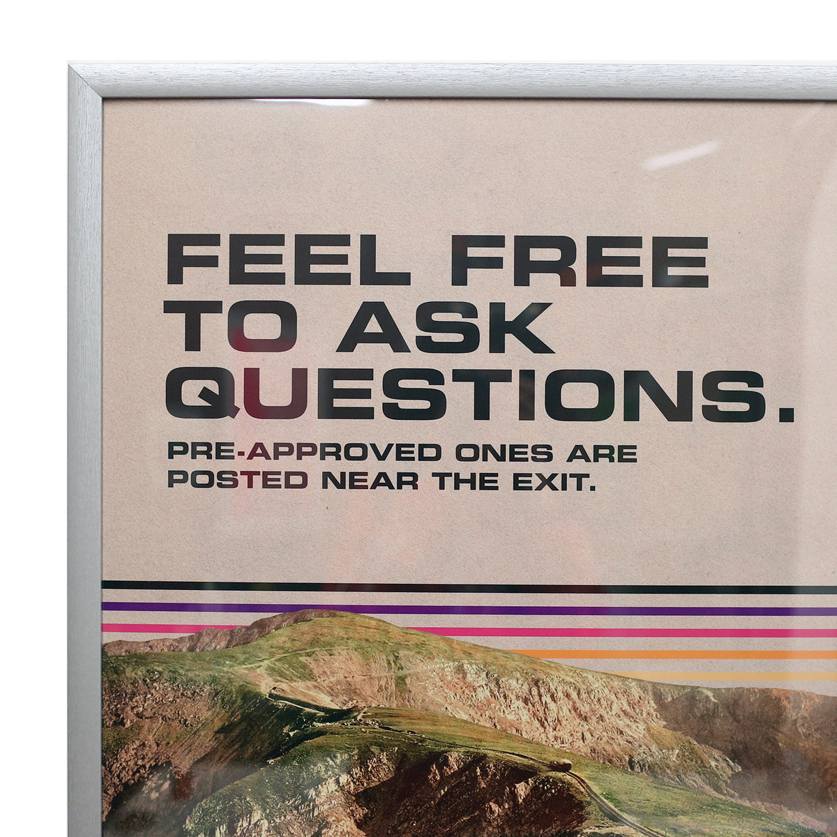 TULI Poster (Framed) by Safwat Saleem