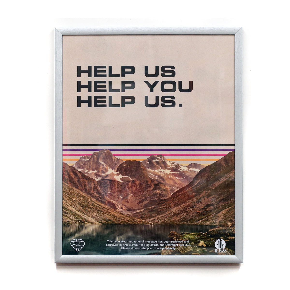 TULI Poster (Framed) by Safwat Saleem