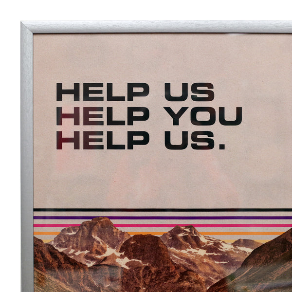 TULI Poster (Framed) by Safwat Saleem