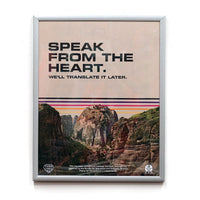 TULI Poster (Framed) by Safwat Saleem