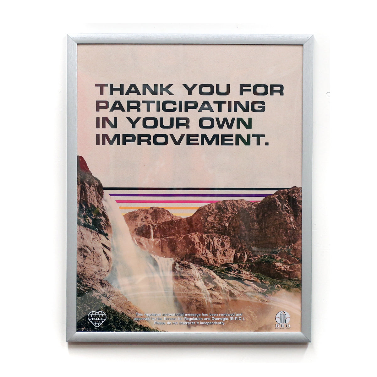 TULI Poster (Framed) by Safwat Saleem