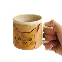 Pixel Mug Pikachu by Zane Zuppan